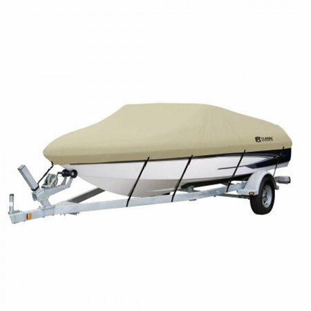 CLASSIC ACCESSORIES DRY GUARD BOAT COVER TAN - MODEL D - 1 CS CL57676